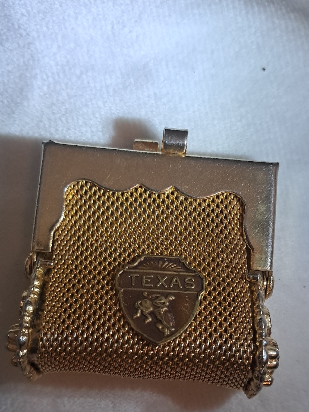 Vintage Metal Mesh Coin Purse